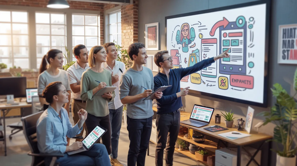 An animated explainer video