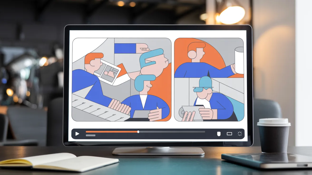 An animated explainer video