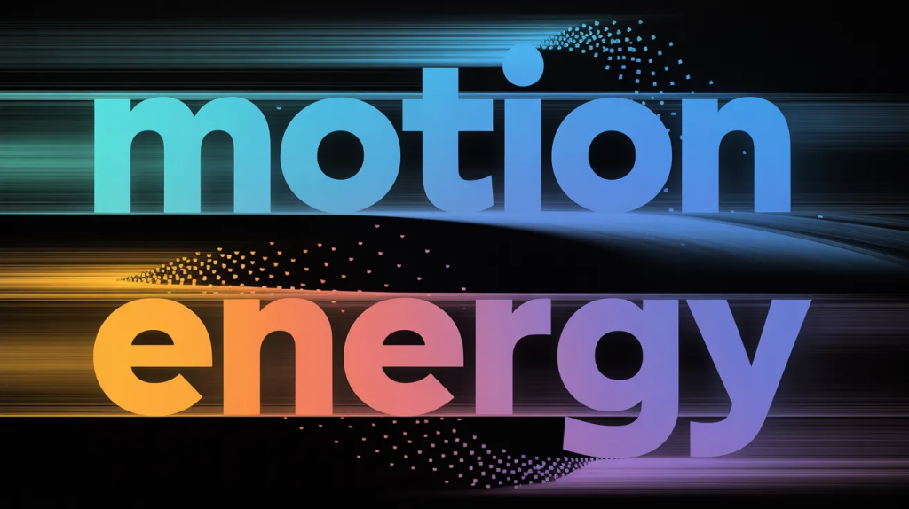 A kinetic typography video